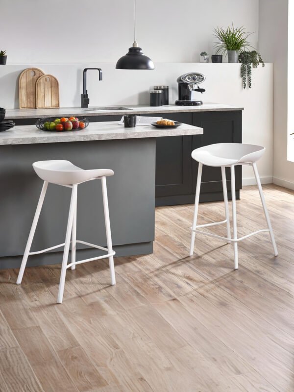 Renzo Plastic Bar Stool (Set of 2) - Image 2