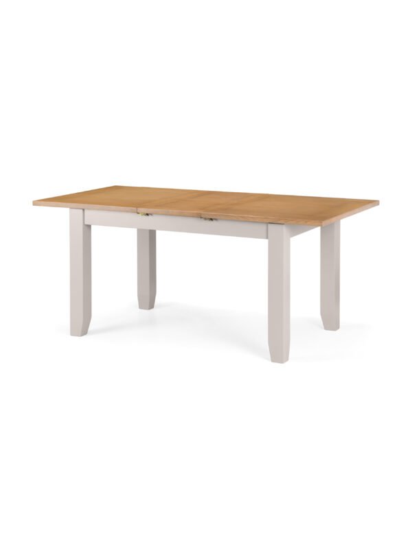 Richmond Extending Dining Table - Elephant Grey/Pale Oak - Image 3