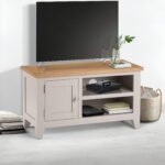 Richmond Tv Unit – Elephant Grey/Pale Oak