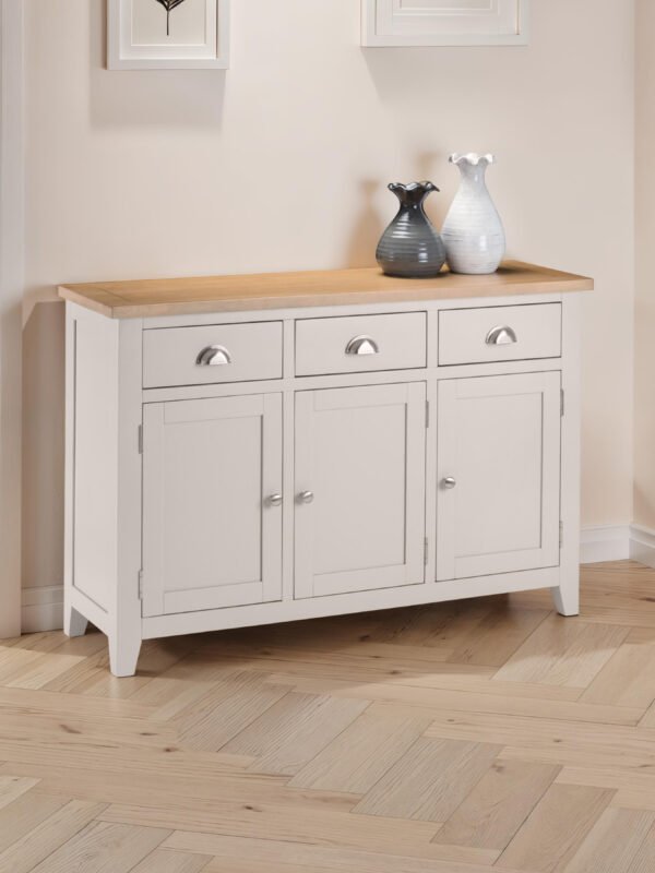 Richmond Sideboard – Elephant Grey/Pale Oak