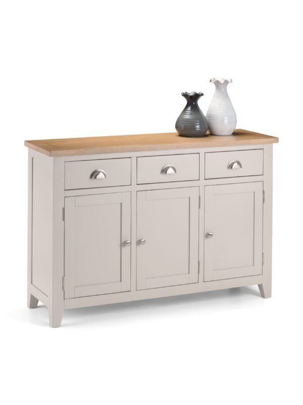 Richmond Sideboard - Elephant Grey/Pale Oak - Image 2