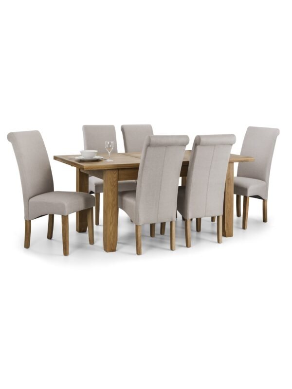 Set Of 2 Rio Scrollback Fabric Chairs - Image 4