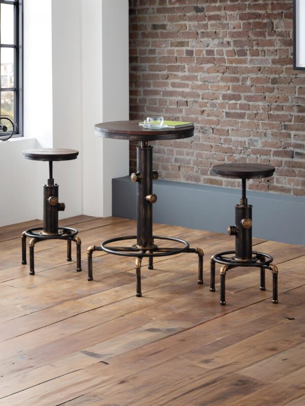 Rockport Pipework Bar Table - Image 6