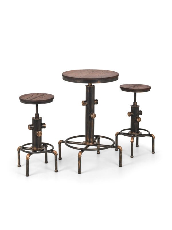 Rockport Pipework Bar Table - Image 7