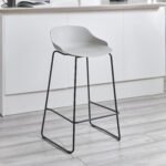 Set Of 2 Rocco Stools – Light Grey