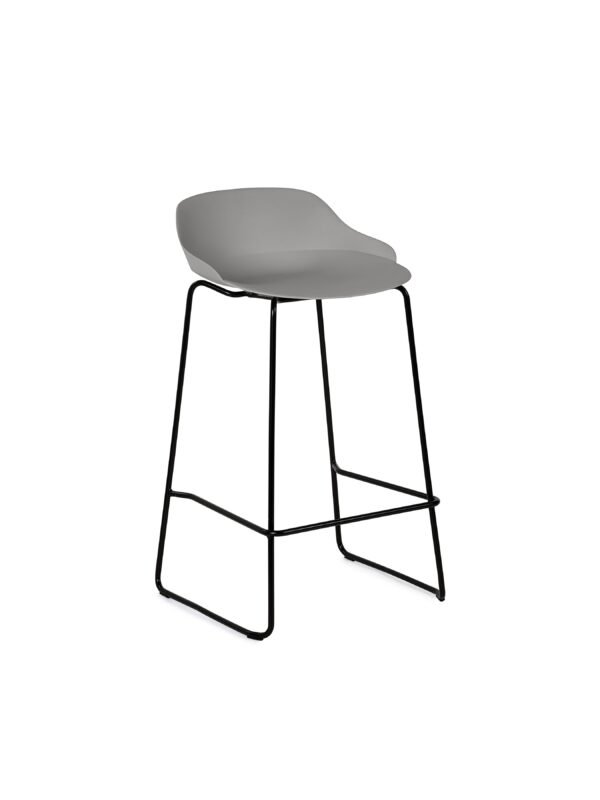 Set Of 2 Rocco Stools - Light Grey - Image 4