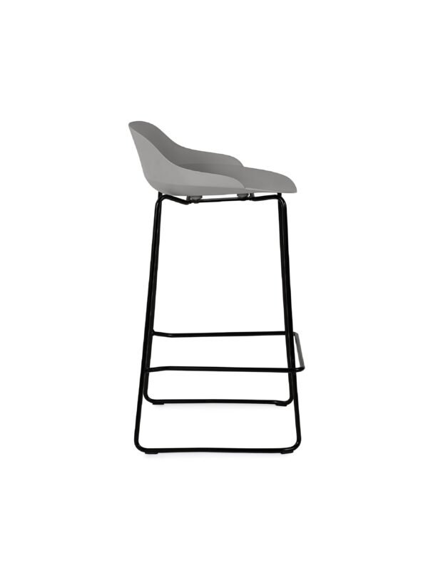 Set Of 2 Rocco Stools - Light Grey - Image 5