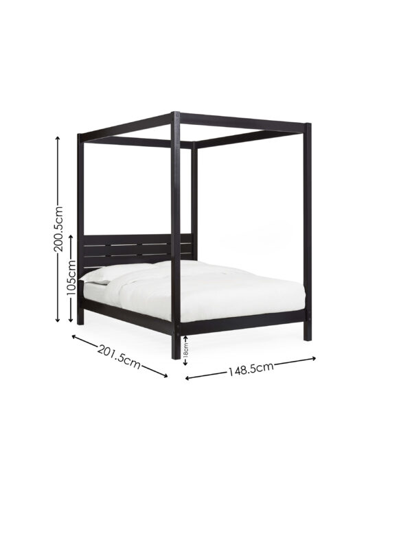 Roxanne Four Poster Bed - Image 8