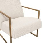 Ritz Dove Grey and Silver Chair
