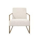 Ritz Dove Grey and Silver Chair - Image 4