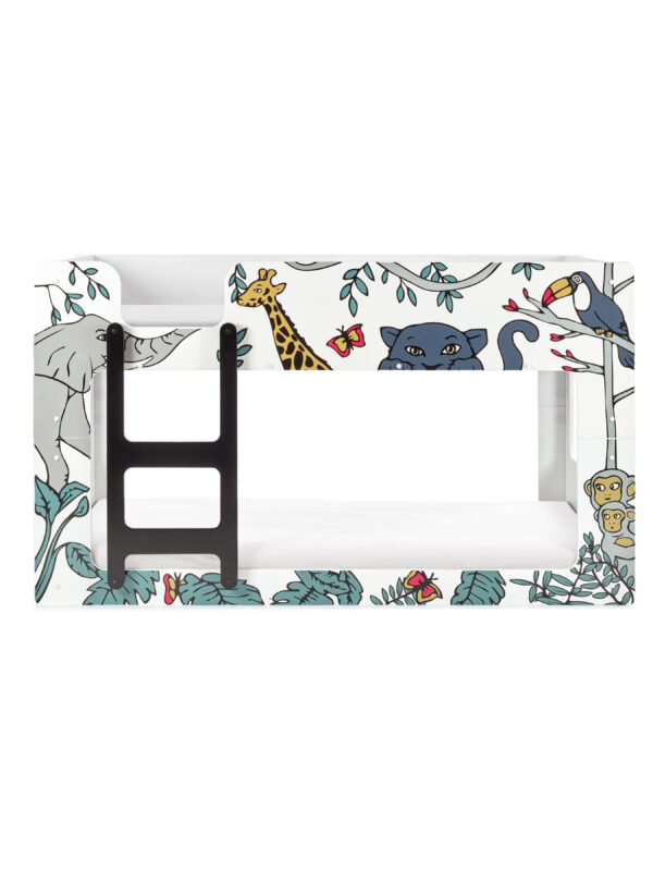 Safari 90cm Single Animal Print Bunk Bed - Image 3