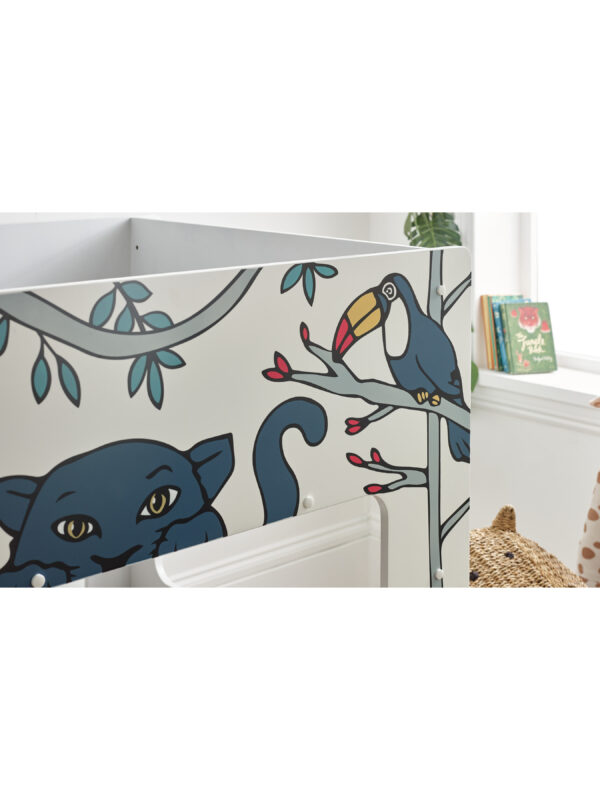Safari 90cm Single Animal Print Bunk Bed - Image 4