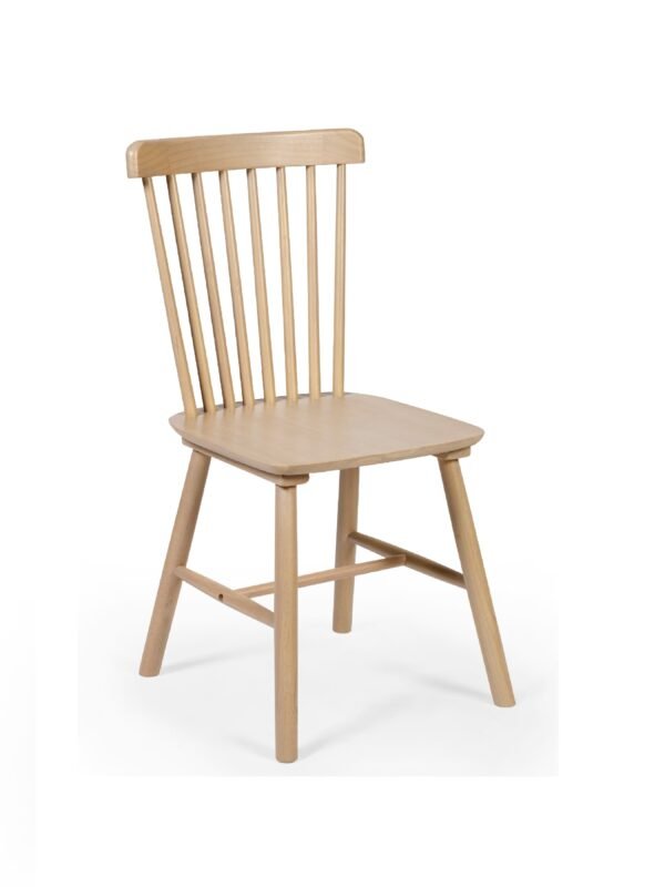 Set of 2 Sakura Oak Dining Chairs - Image 3