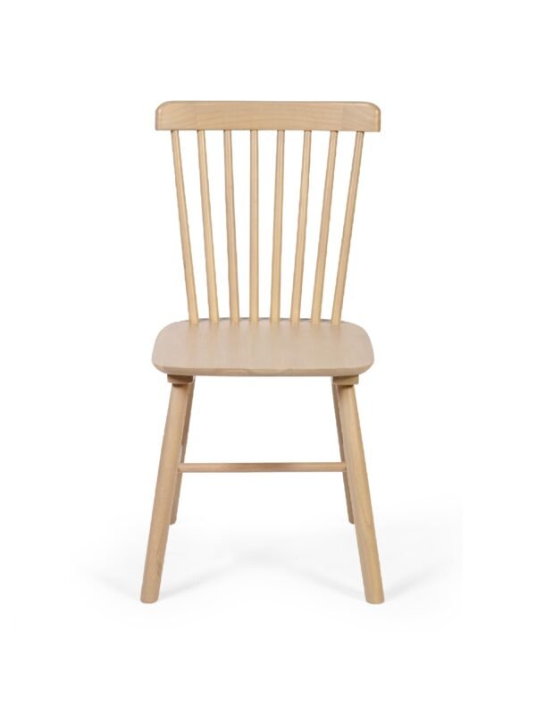 Set of 2 Sakura Oak Dining Chairs - Image 4