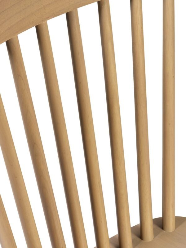 Set of 2 Sakura Oak Dining Chairs - Image 6