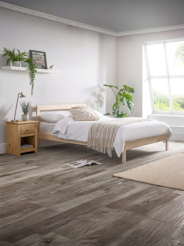 Sami 135cm Double Unfinished Solid Pine Bed