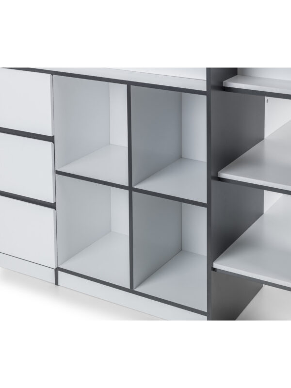 Saturn Mid Sleeper Bed with Desk - Image 12