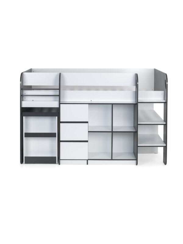 Saturn Mid Sleeper Bed with Desk - Image 7