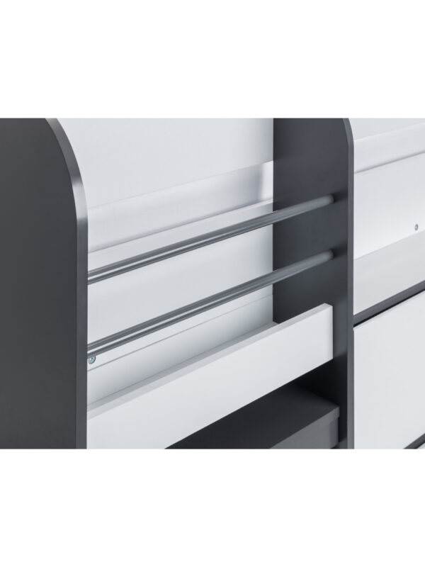 Saturn Mid Sleeper Bed with Desk - Image 9