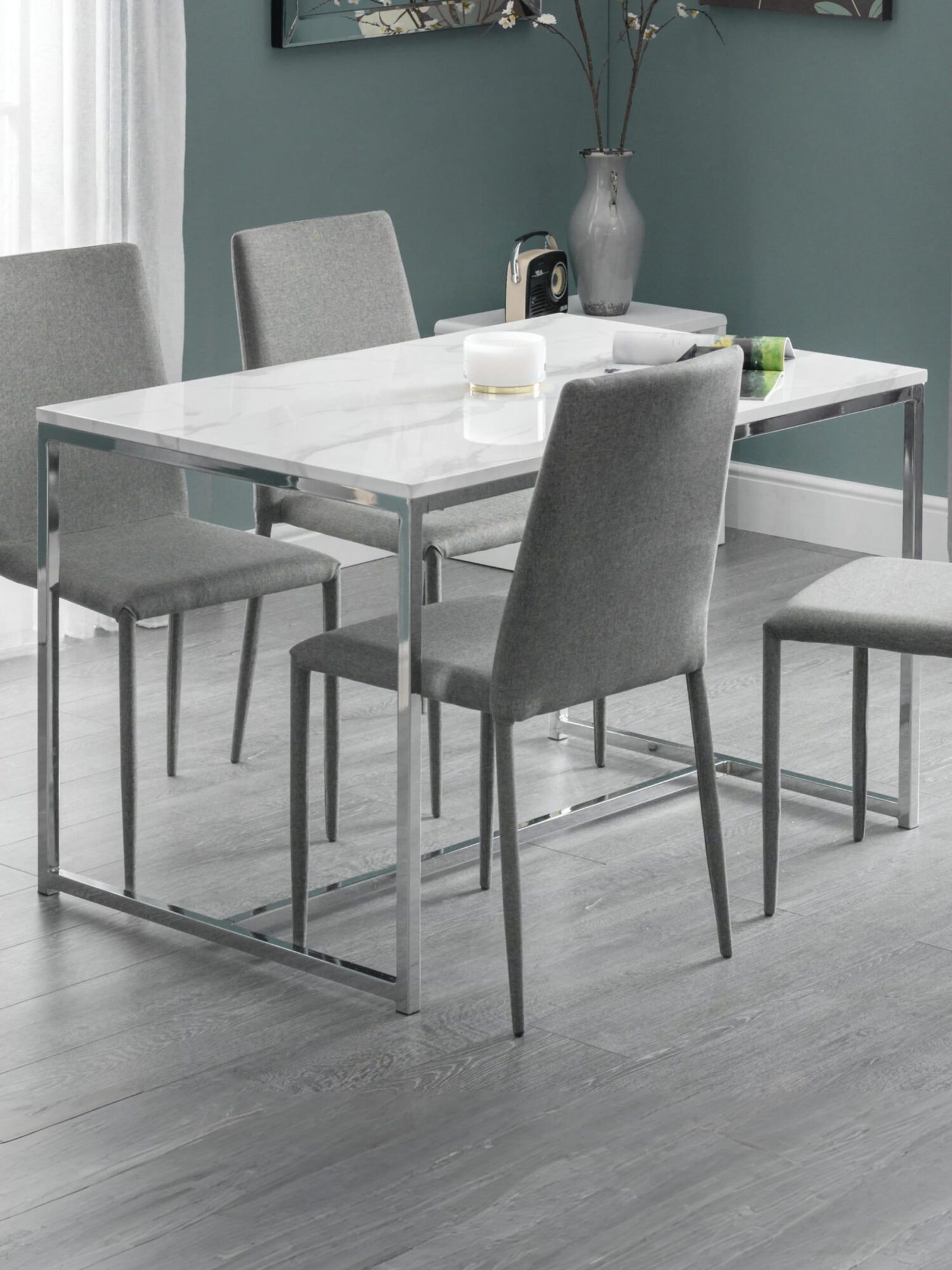 SCA103_1 Scala Rectangular 4-6 Seater Dining Table - Image 1