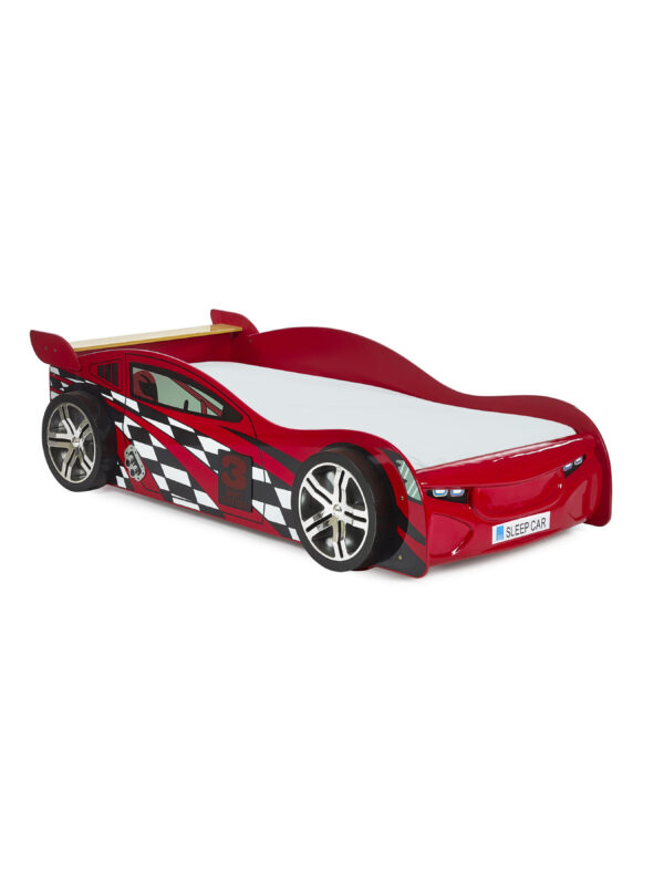 Scorpion Racing Car Bed - Red, Single - Image 3