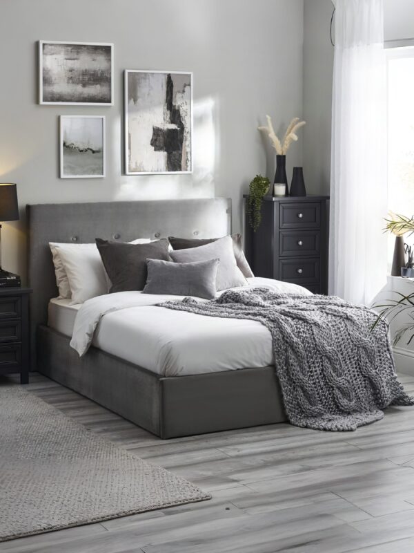 Shoreditch Upholstered Ottoman Storage Bed - Image 2