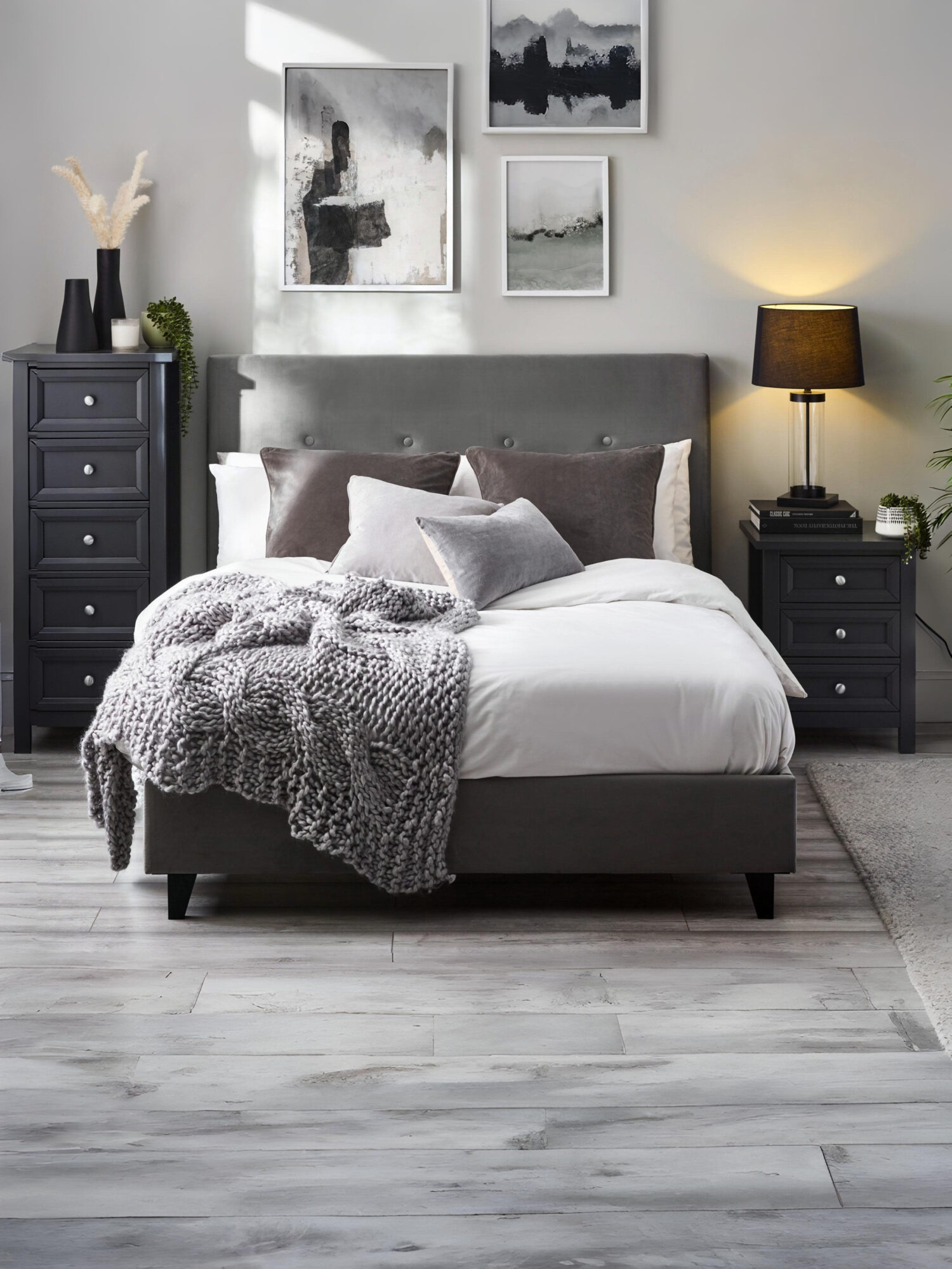 SHO203_1-1 Shoreditch Upholstered Bed - Image 1