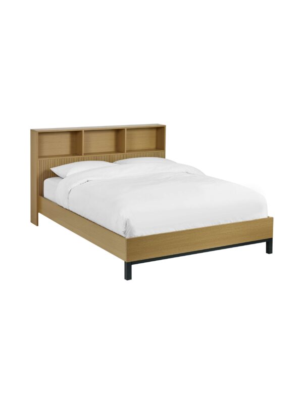 Sia Bookcase Headboard Bed - Image 2