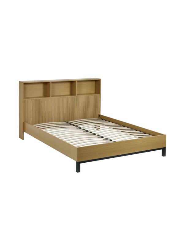 Sia Bookcase Headboard Bed - Image 3