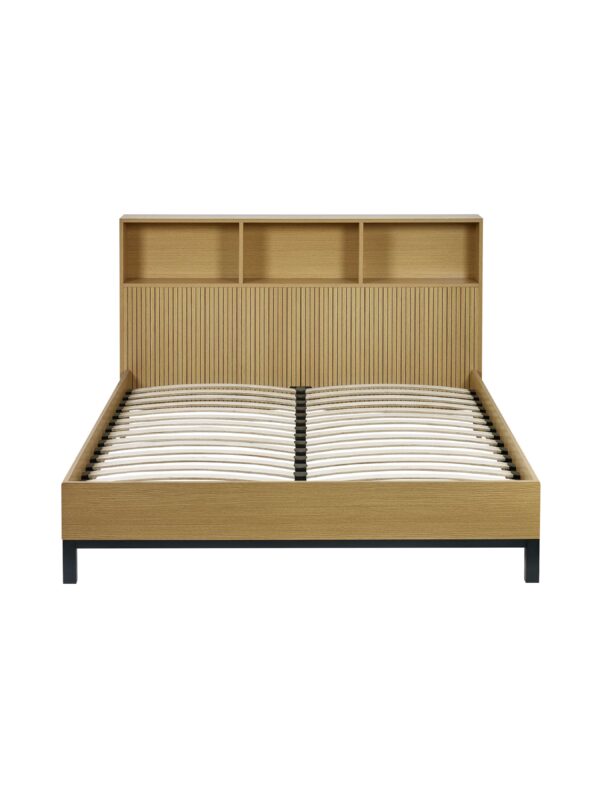 Sia Bookcase Headboard Bed - Image 4