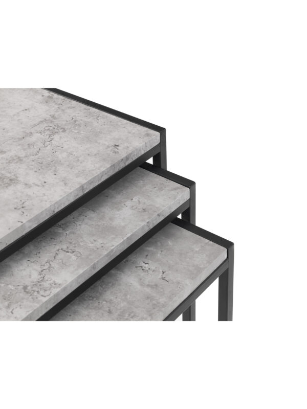 Staten Concrete Nest Of 3 Tables - Image 5