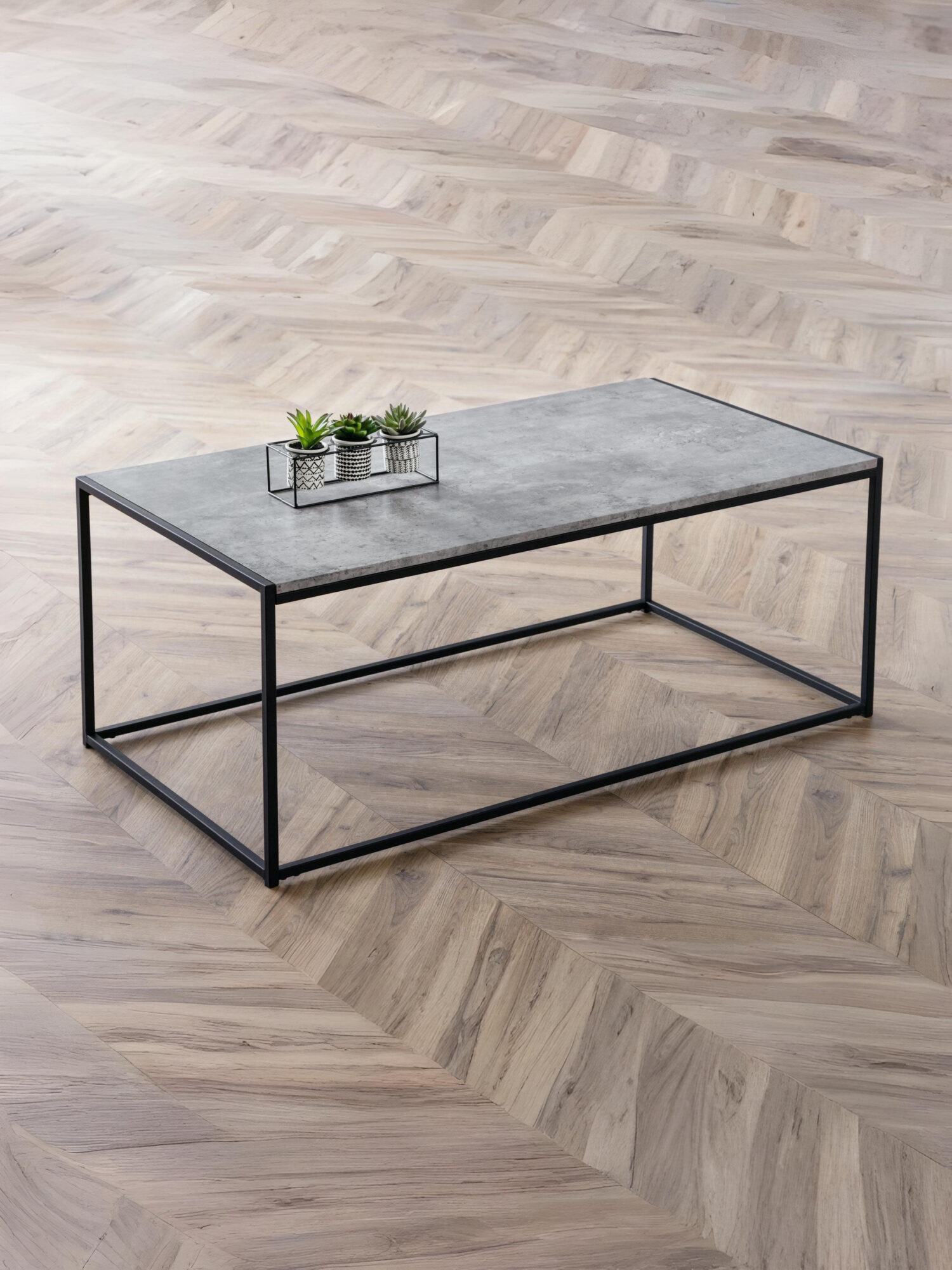 STA102_1 Staten Concrete Coffee Table - Image 1
