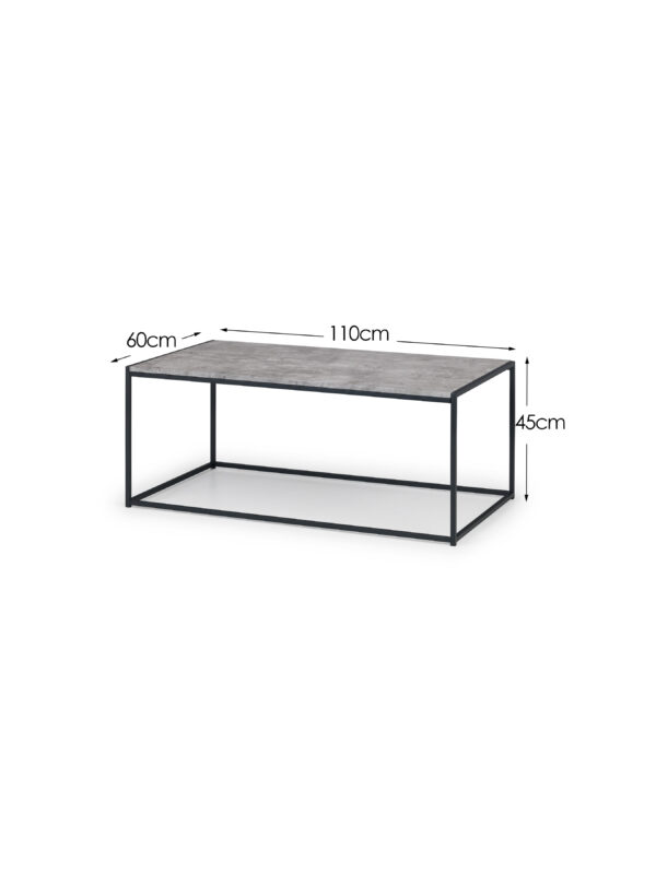 Staten Concrete Coffee Table - Image 6
