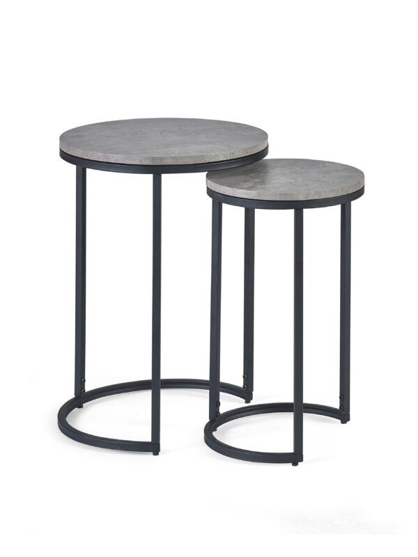 Staten Round Nesting Side Tables - Image 2