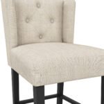 Shay Stone Winged Counter Stool - Image 4