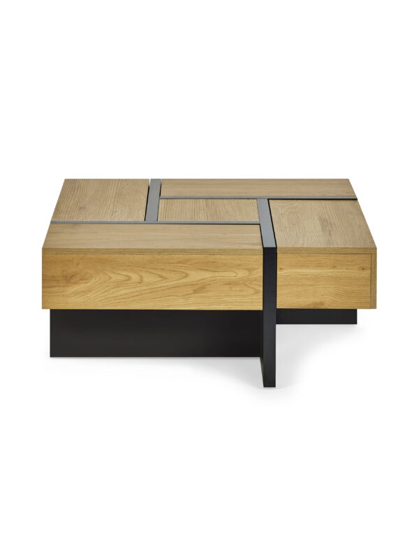 Tahoe 80cm Square Storage Coffee Table - Image 6