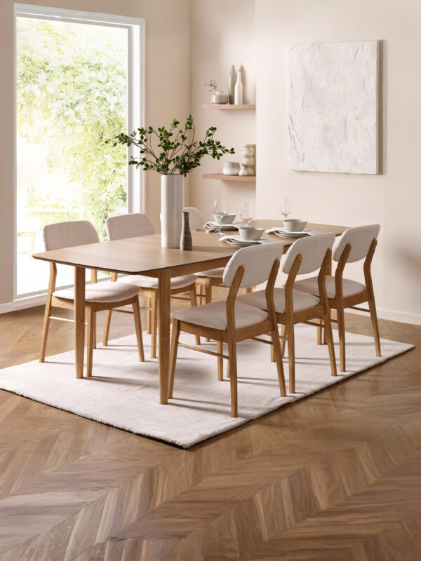 Theia 180-220cm Extending Dining Table - Image 21