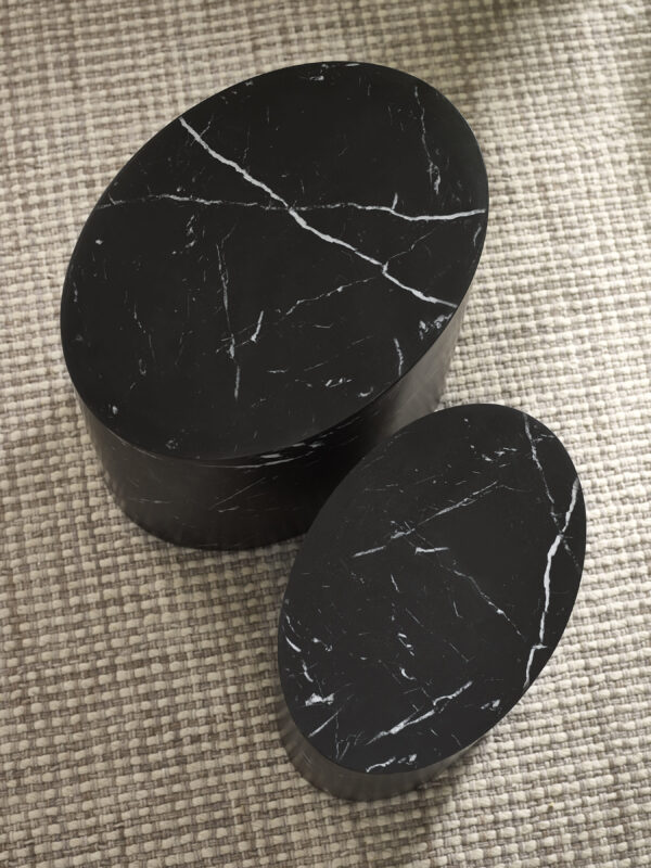Toba Oval Nest of 2 Side Tables - Image 11