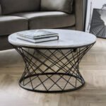 Trevi Real Marble Coffee Table