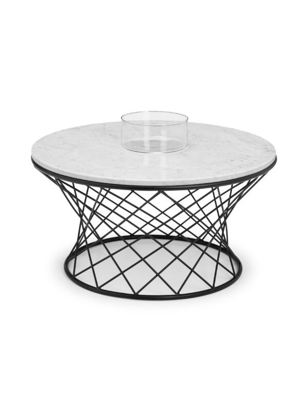 Trevi Real Marble Coffee Table - Image 3