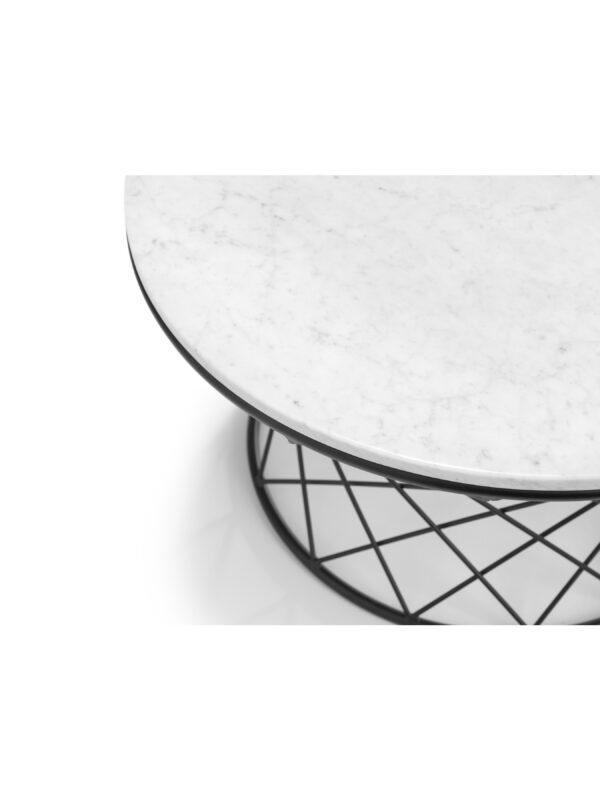 Trevi Real Marble Coffee Table - Image 5