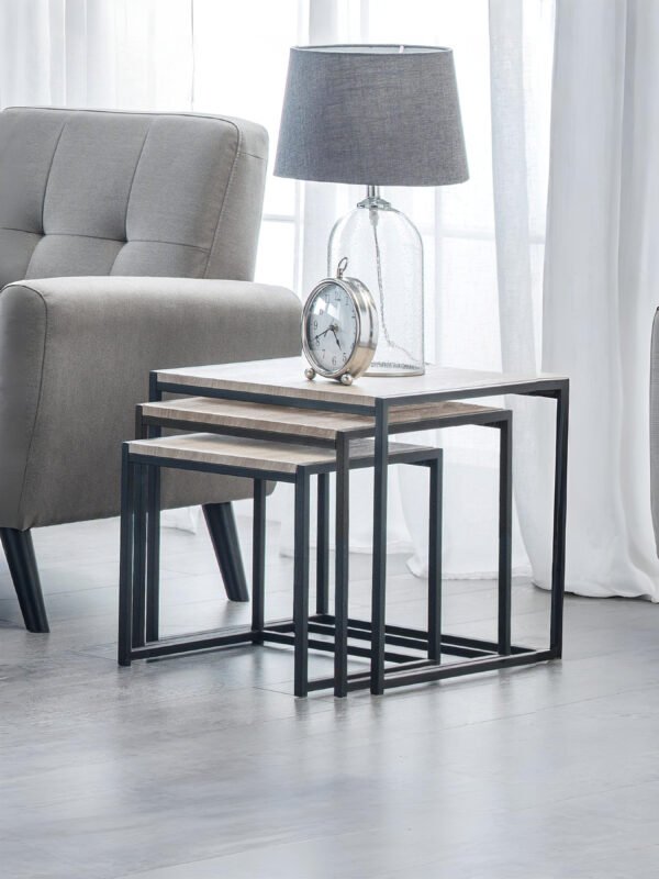 Tribeca Nest of 3 Side Tables