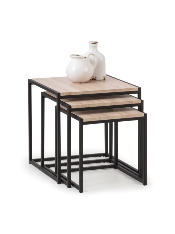 Tribeca Nest of 3 Side Tables - Image 3