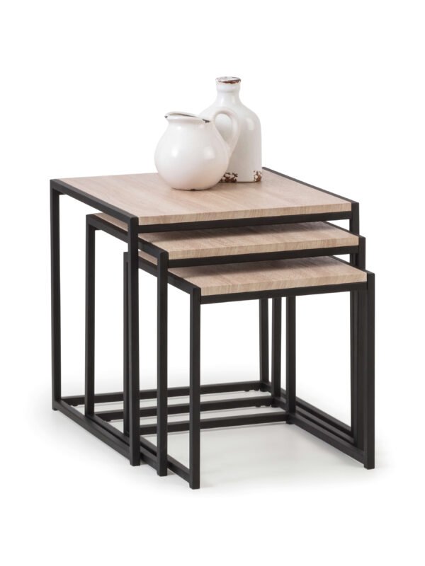 Tribeca Nest of 3 Side Tables - Image 4