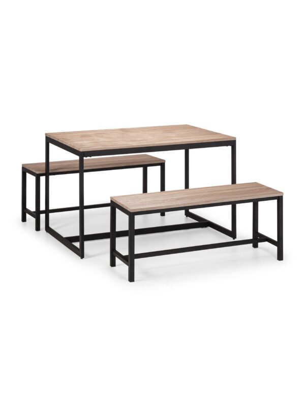 Tribeca 2 Seater Dining Bench - Image 7