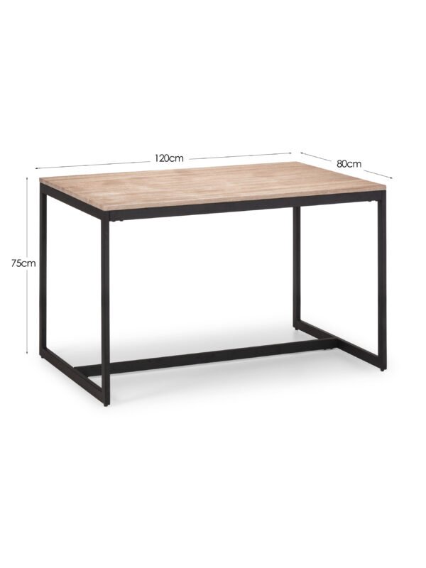 Tribeca Rectangular 4-6 Seater Dining Table - Image 5