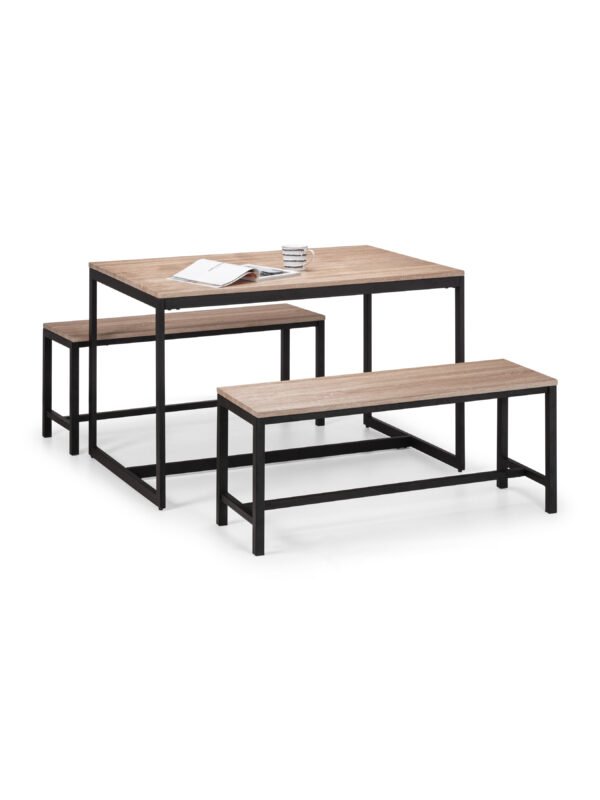 Tribeca Rectangular 4-6 Seater Dining Table - Image 8