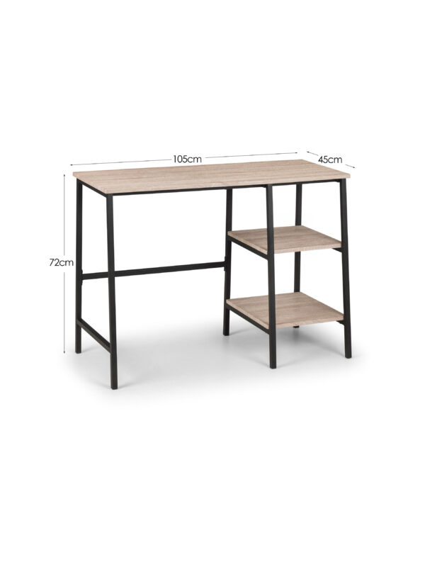 Tribeca Desk with Shelves - Image 9