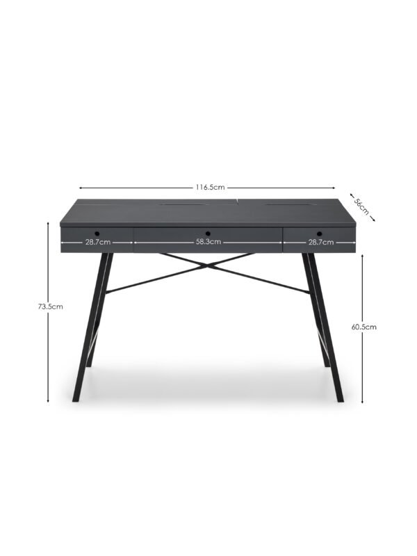 Trianon Desk - Grey - Image 9