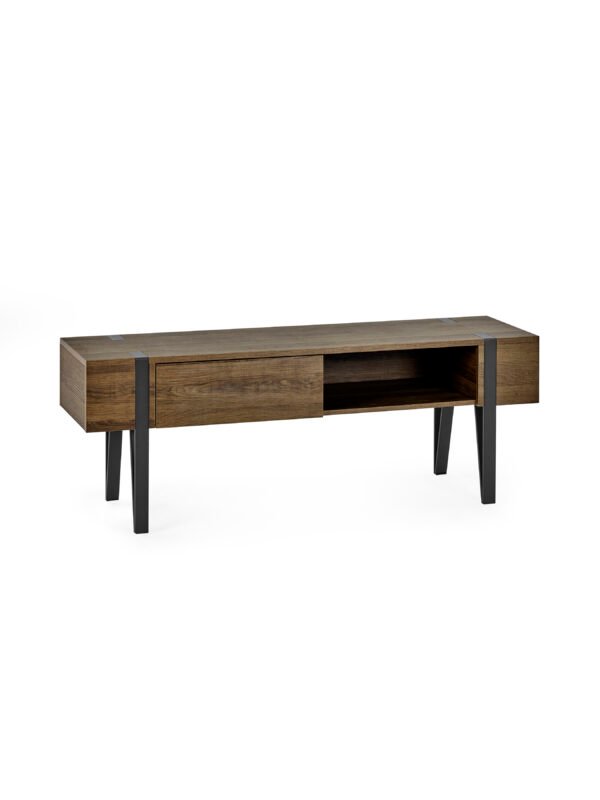 Troy TV Unit up to 65 Inch - Rustic Wood Effect - Image 3